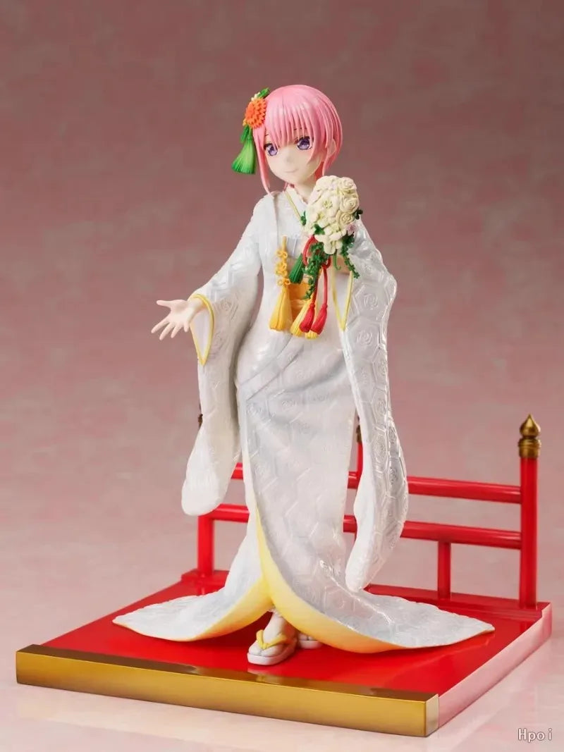 Genuine The Quintessential Quintuplets Nakano Ichika Shi Ro Mu Ku PVC Action Figure Anime Figure collectible Model Toy Doll Gift