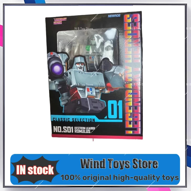 In STOCK Transformation NA NA S01A S-01 S01 S-01A S01EX S-01EX Megatank ROMULUS Action Figure Can Be Combined with SS86