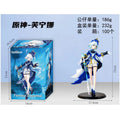 23 cm Furina Figur Spiel Genshin Impact PVC Actionfigur Anime Süßes Mädchen Focal Focalors Sammeln Modell Spielzeug Puppe Geschenk