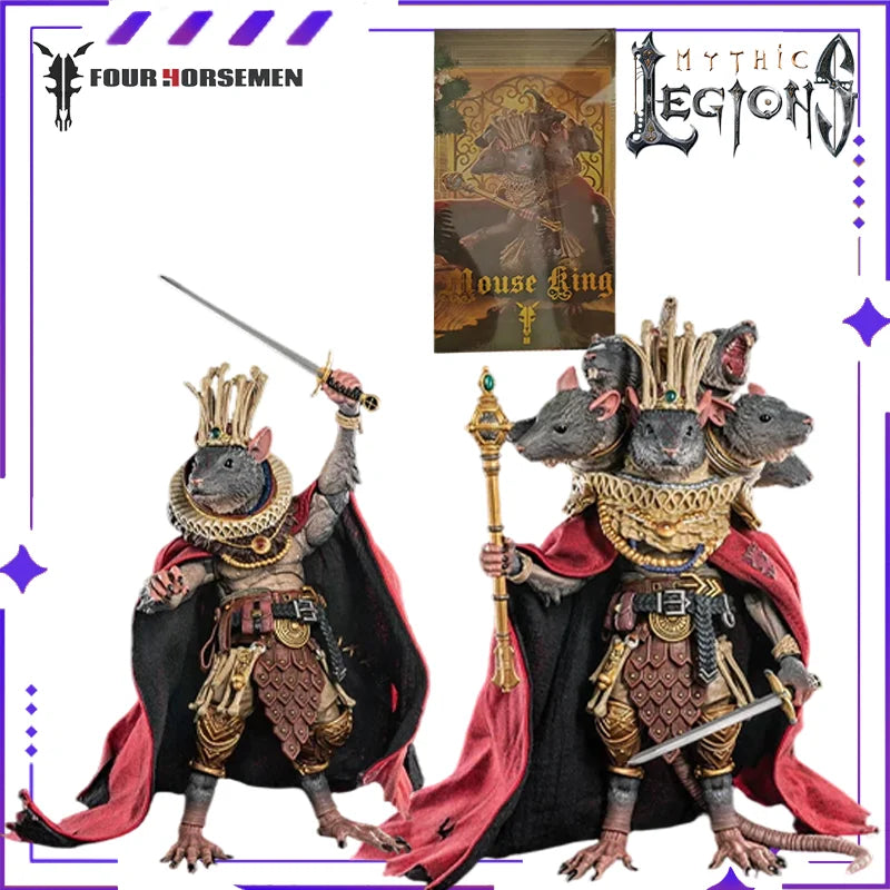 【 in Stock 】 Four Knights Original Limited Edition 1/12 Mouse King - Mythical Legion Nutcracker Action Doll Model Toy Gift