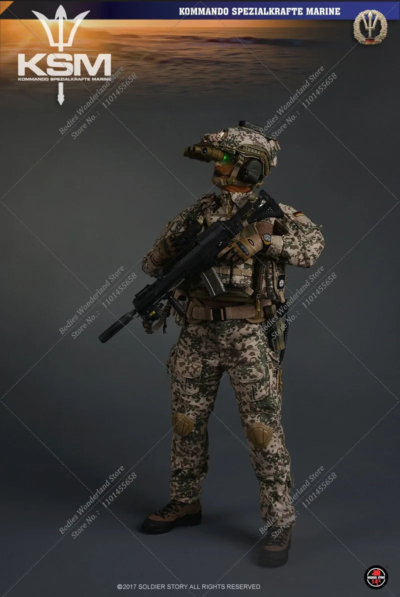 SoldierStory SS104 1/6 Scale Collectible German Special Forces Marine Corps 12'' Male Solider Action Fgure Model Toys Full Set