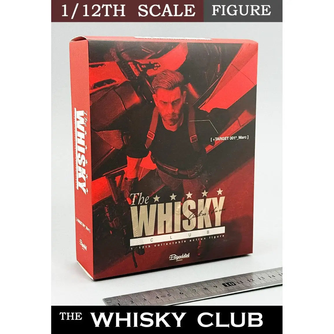 Bigaddict TARGET 001 1/12 Scale Whisky Club Killer Mark Collectible Military Action Figure Tactical Set For Adult Collectors