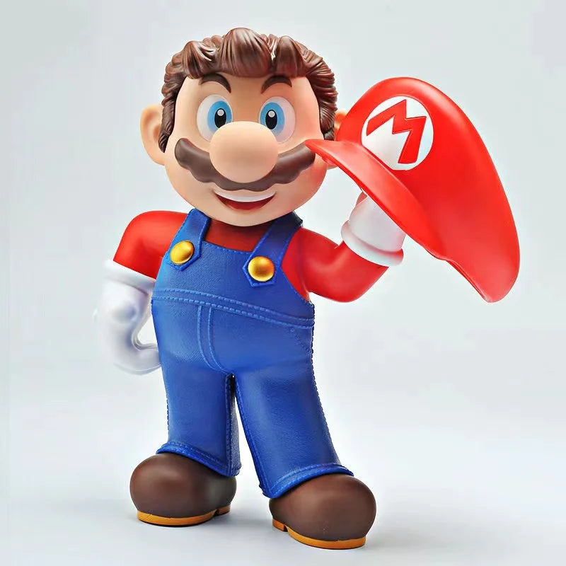 39 cm Anime Super Marios Serie Große Actionfigur Spielzeug Bowser Figuren PVC Spielzeugmodell Für Kinder Geburtstag Sammlergeschenke