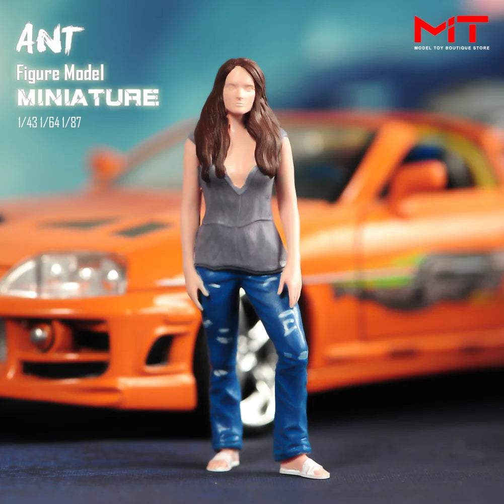 Miniatures Figures 1/87 1/64 1/43 1/24 1/18Film Characters Male Female Scene Painted/Unpainted Figurine Model DIY Creative Props