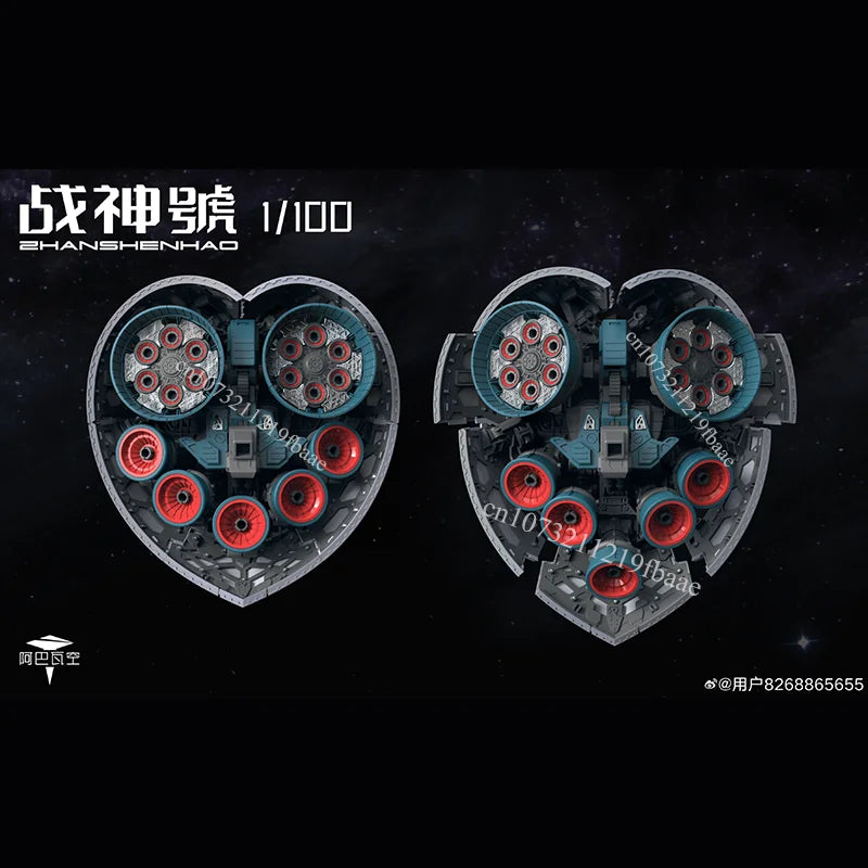 ABWK Model Zeong MSN-02 RG 1/100 Toys Assembly Model Kit RG Enlarged Version Action Figure Plastic Robot Gifts