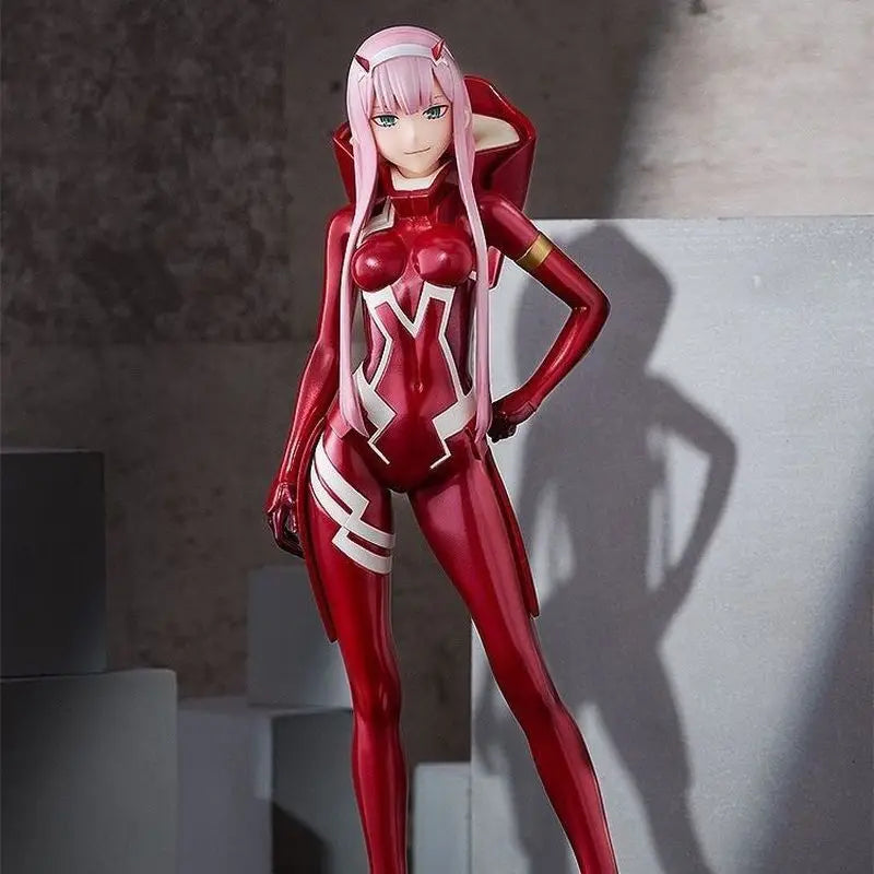 Darling In The Franxx Anime Figure Zero Two 24cm Action Figurine Cartoon Statue Collection Toys Desk Decoration Dolls  Gifts