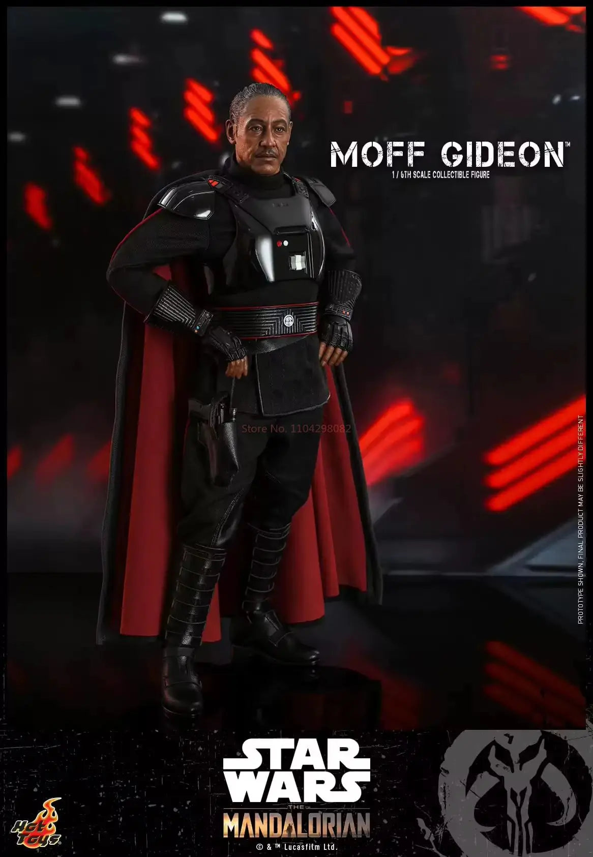 Hot Toys HT 1/6 TMS029 The Mandalorian Governor Gideon Articulated Figure Movable High Detail Movie Collect Model Display Gift