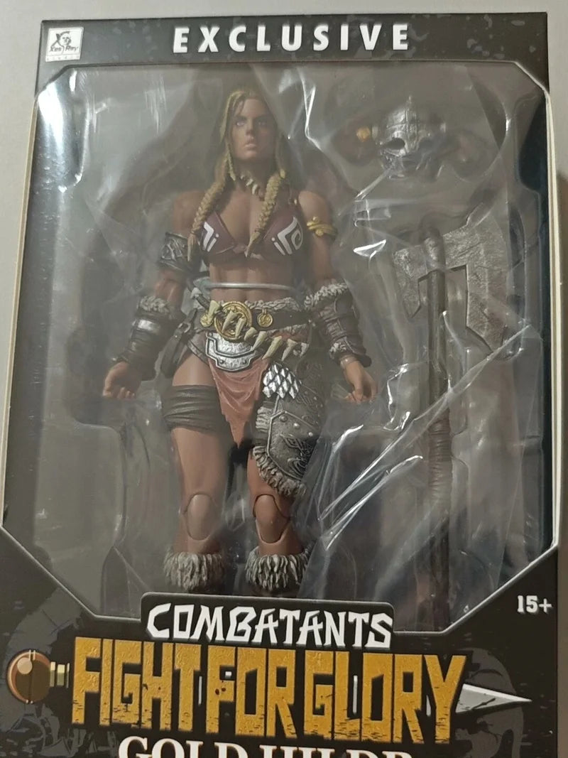 In Stock Xesray Fight For Glory 1/12 Action Figure Combatants 2025 Event Exclusive Gold Hildr Anime Model Holiday Gifts Toys