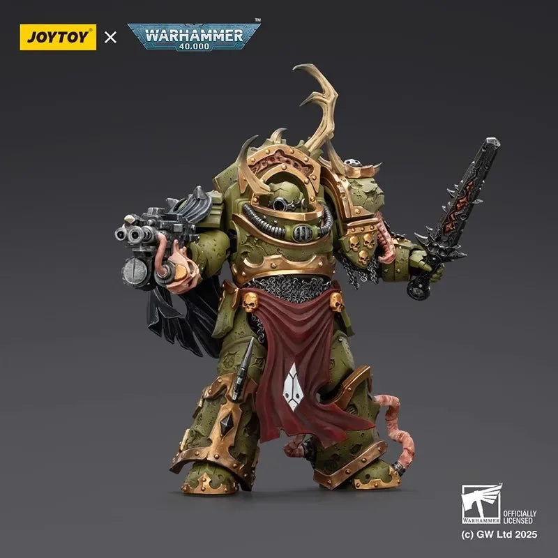In stock  JOYTOY Dark Source Warhammer 40K Death Guard Lord of Decay Terminator & Death Shroud Terminator