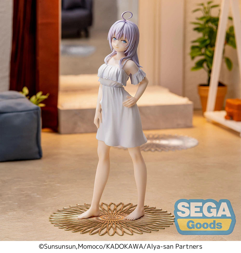 In Stock Original Sega Luminasta Alya Sometimes Hides Her Feelings In Russian Alisa Mikhailovna Kujou Collection Anime Figures