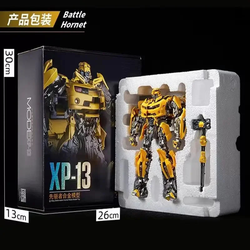 YUEXING XP15 Prowl Transformation Toys Barricade XP14 XP10 OP Commander XP13 Bumblebe LS02 MPM05 Action Anime Figure Robot Model