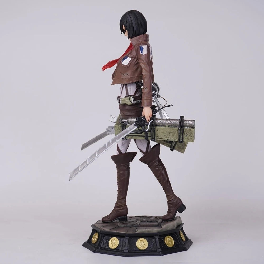 30cm Attack on Titan Mikasa Ackerman 1/6 PVC Action Figure Anime Figure Model Toys Collection Doll Gift
