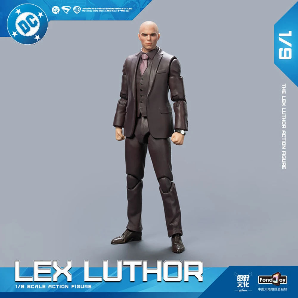 New Original FONDJOY DC Lex Luthor Action Figures Movie Collectible Model Desktop Ornament Creative Christmas Gifts for Boys
