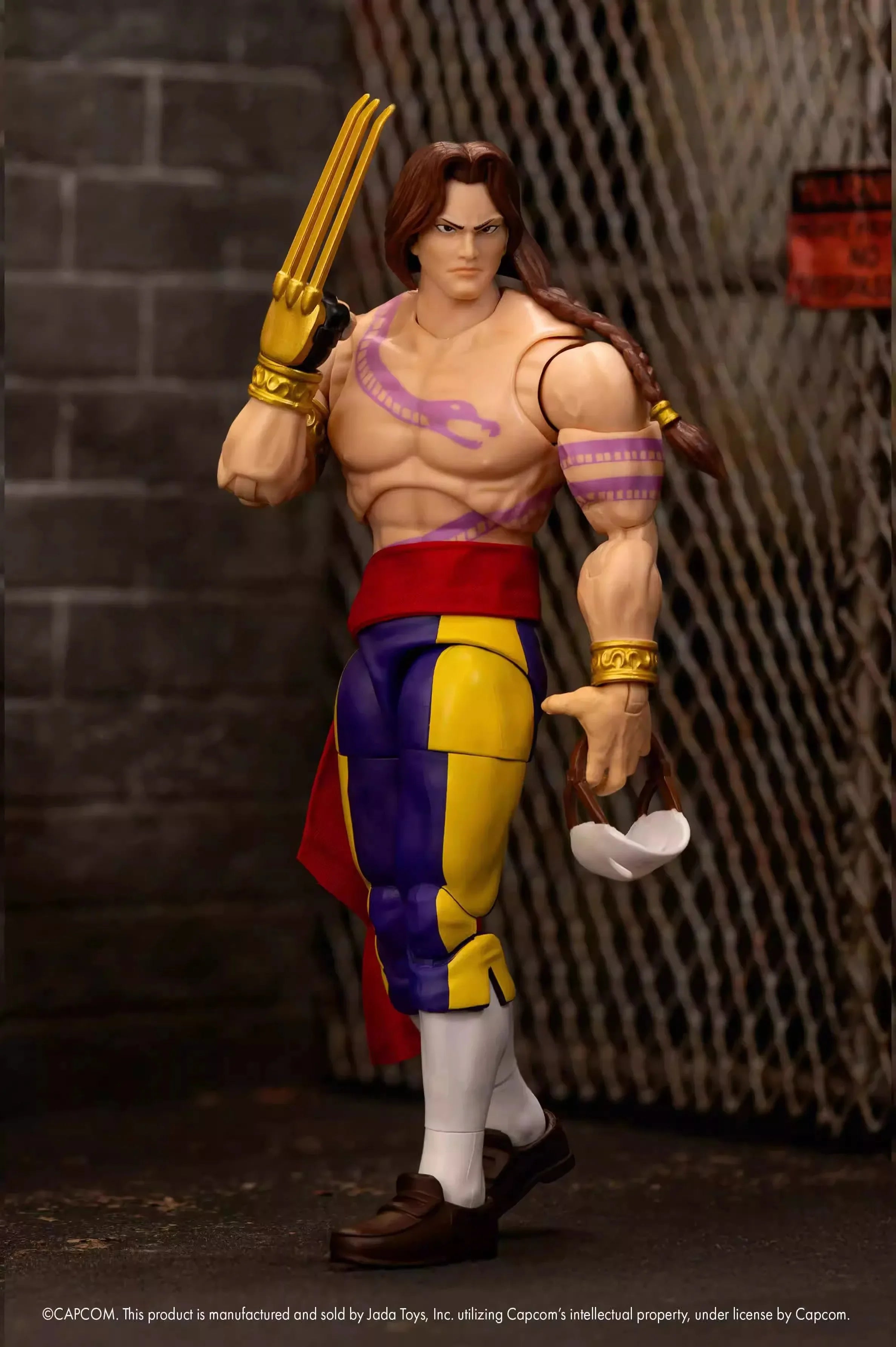New In Stock Original Jada Toys 1/12 Street Fighter 4 Wave Baroque Sagat Blanca Action Figure Model Toy Ornament Holiday Gifts