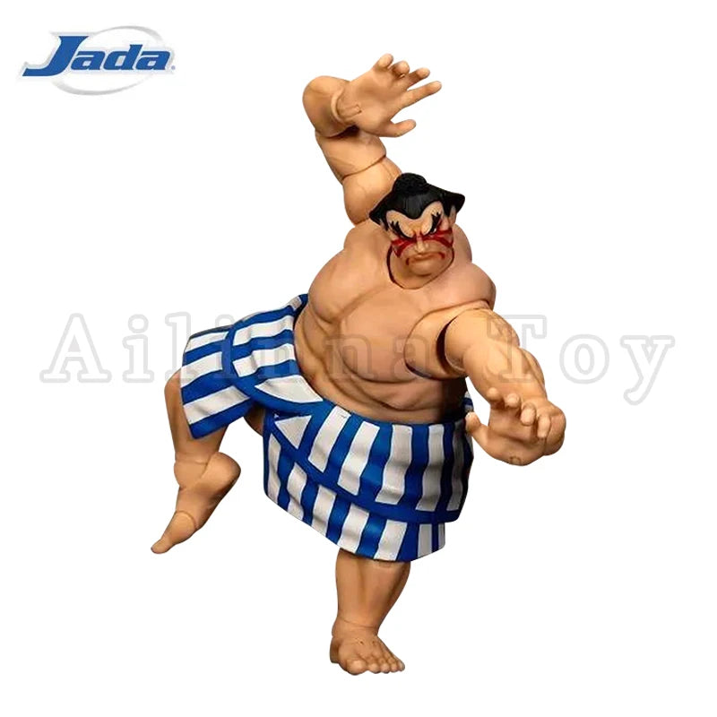 Jada Toys 1/12 6inch Action Figure Ultra Street Fighter II: The Final Challengers Balrog Akuma E. Honda Anime Toy