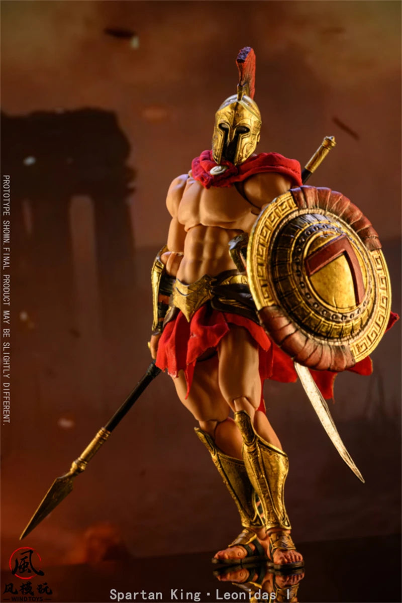 【Pre-Sale】 Wind Toys Spartan King Leonidas 1 FMW004 1/12 Action Model Collectible Figure Toys