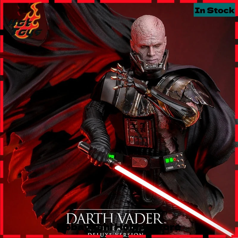In Stock Hot Toys HT Darth Vader Damaged DX45 Deluxe Special Ver 1/6 Scale Star Wars Collectible Figure