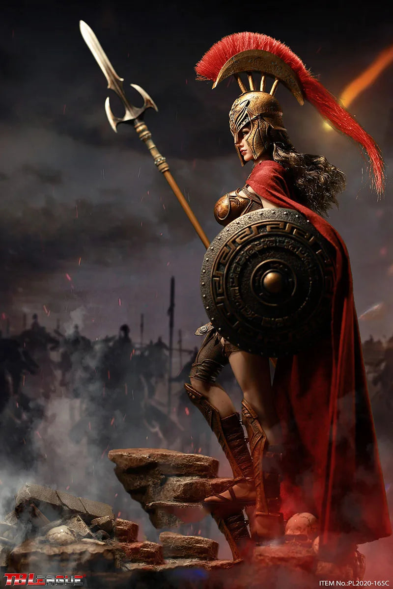 Tbleague Pl2020-165 1/6 Female Spartan Commander Marshal Medieval Retro Style Beautiful Warrior 12" Action Figure Model