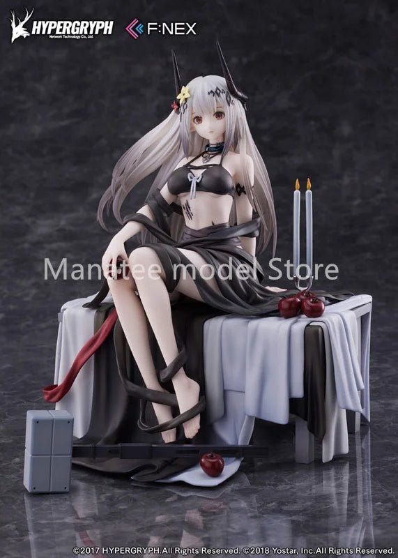 FuRyu Original Arknights 1/7 Scale Figure Mudrock Silent Night DN06 PVC Action Figure Anime Model Toys Collection Doll Gift