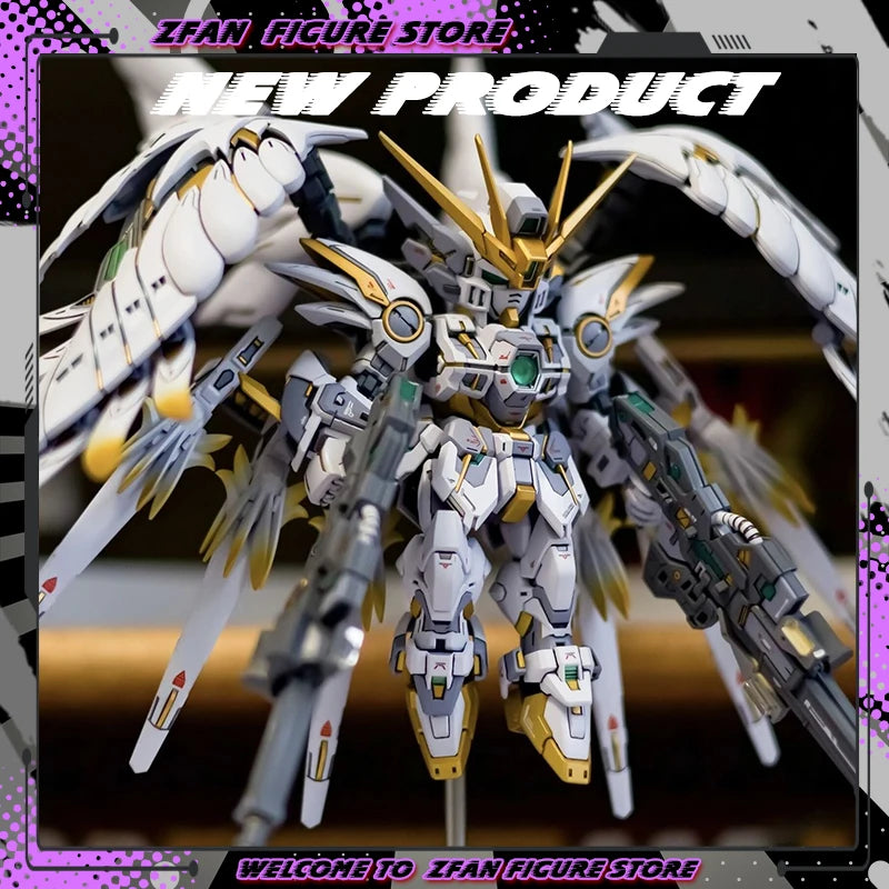 New GL MGSD XXXG-00YSW Wing Snow White Prelude Assembly Model Kit Anime Action Figure Robot Plastic Model Children Gifts Toys