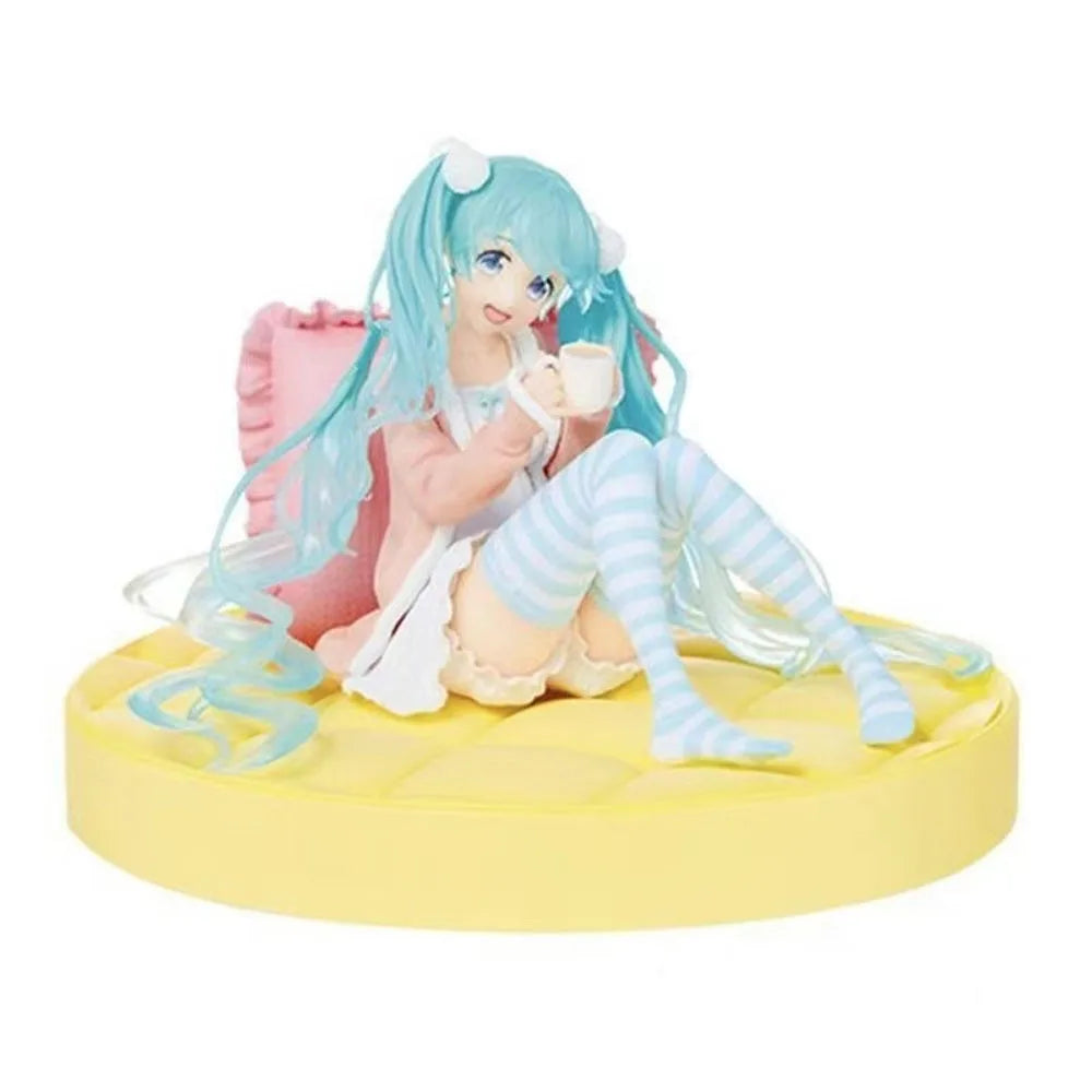 Hot New 15 Styles Hatsune Miku Anime Figure Toys MIKU Kawaii Cartoon PVC Action Figurine Model Dolls Birthdays Gifts