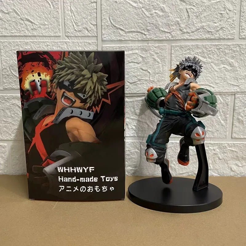 My Hero Academia Anime Figure Bakugou Katsuki Figurine Todoroki Shoto PVE Model Toys Room Decor Exhibition Collectible for Gift