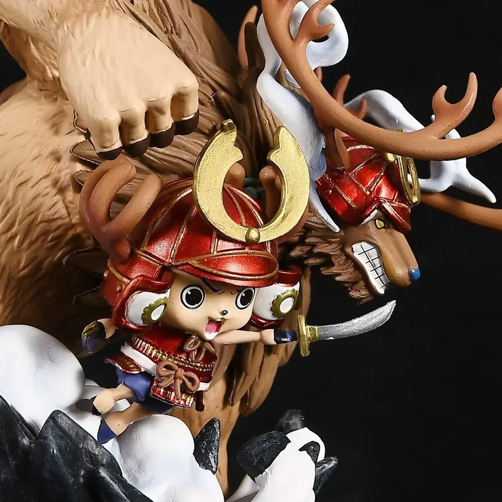 14cm One Piece Figure Chopper Anime Figures Wano Onigashima Chopper Action Figurine Kawaii Statue PVC Model Doll Collection Toys