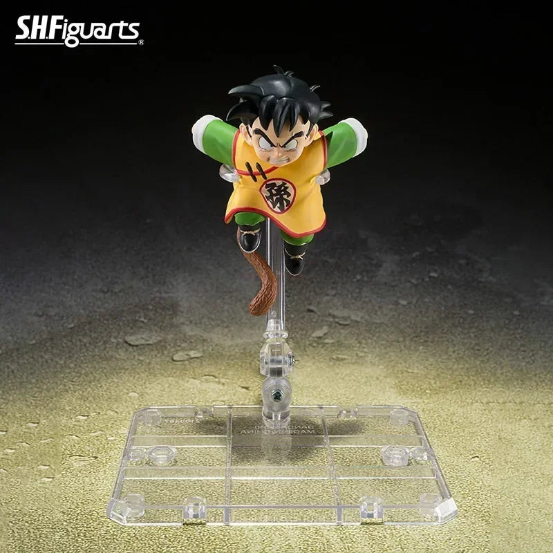 Bandai Original SHFiguarts Dragon Ball Z Raditz &amp; Son Gohan Kid Exklusive Edition Ver. PVC Anime Action-figuren Modell Spielzeug Geschenk