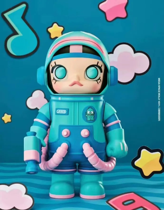 In Spot Labubu The Monsters Mega 400% Sketch Action Figures Labubu Collection Figurine Model Toy Customized Birthday Xmas Gift