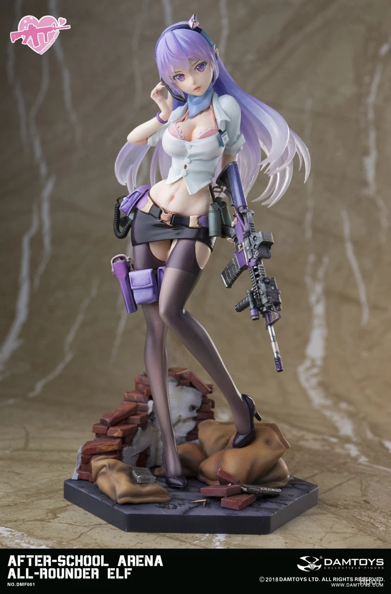 21 cm Sexy Gril Anime-Figur After-School Arena – First Shot: Allrounder ELF Actionfigur Hentai-Figuren Modell für die Erwachsenensammlung