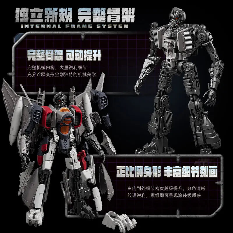 BLOKEES Transformers Optimus Prime Season 3 Sentinel Prime Blitzwing Bumblebee Megatron Garage Kit Action Figure Collect Toys