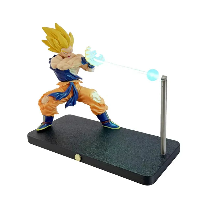 DRAGON BALL Son Goku Light Anime Peripheral Collection Toys Desktop Ornaments Cool Model Birthday Gift Children's Toys