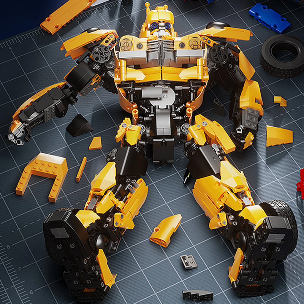 1923PCS B-127 Робот Екшън Фигурка Комплект Строителни Блокове Модел Класически Научнофантастичен Герой Направи си сам Играчка за Сглобяване, Креативен Подарък за Деца