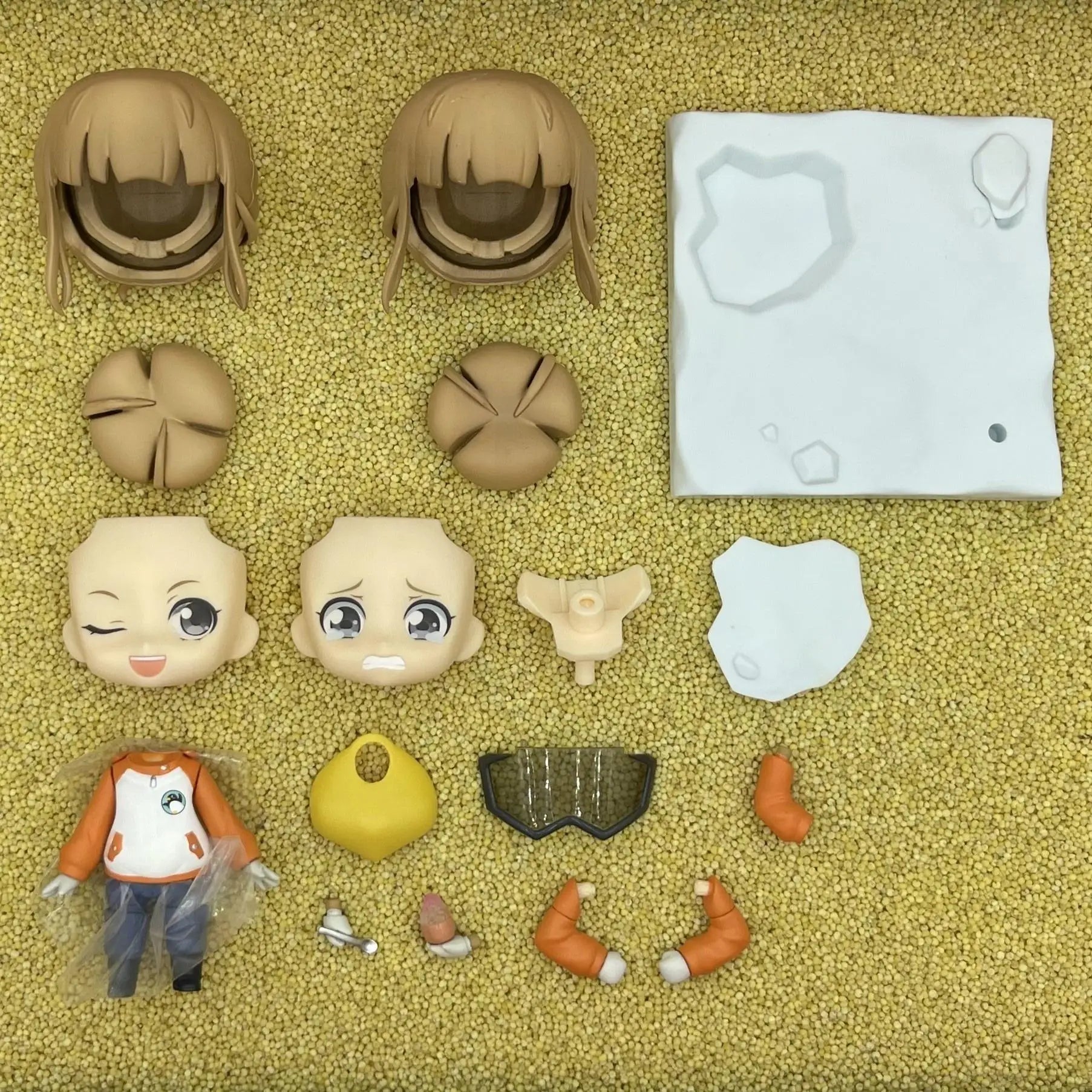aidang GSC Clay Man Face doll face hair doll accessories