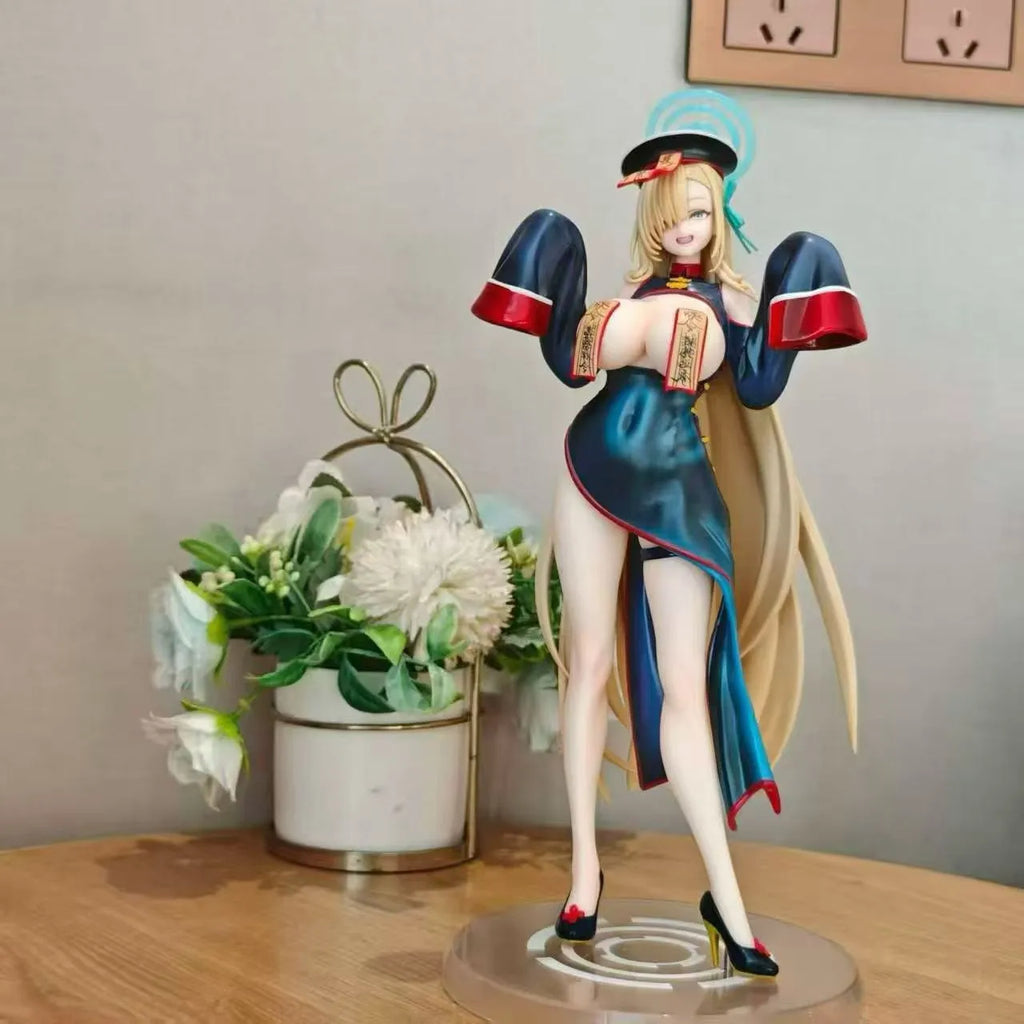 Blue Archive Figure Ichinose Asuna Figures Asuna Cos Zombie Figurine Game Sexy Girl Collection Statue Desk Decoration Doll Gifts