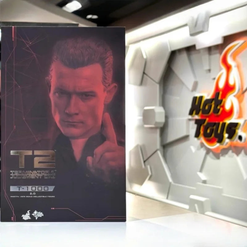 In Stock HOTTOYS HT 1/6 MMS774 Terminator 2: Judgment Day Action Figures Collectable Model Robot Police T1000 2.0 Xamx Toy Gifts