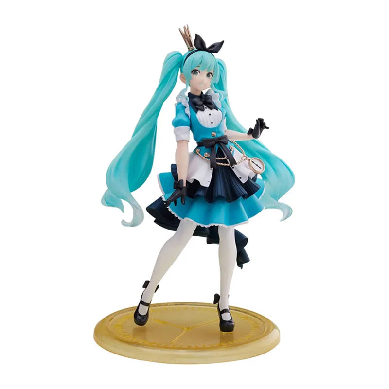 В наличност FuRyu SEGA TAiTO Hatsune Miku PVC серия Hatsune Miku кукла 14-18CM аниме екшън фигурки модел колекция играчка
