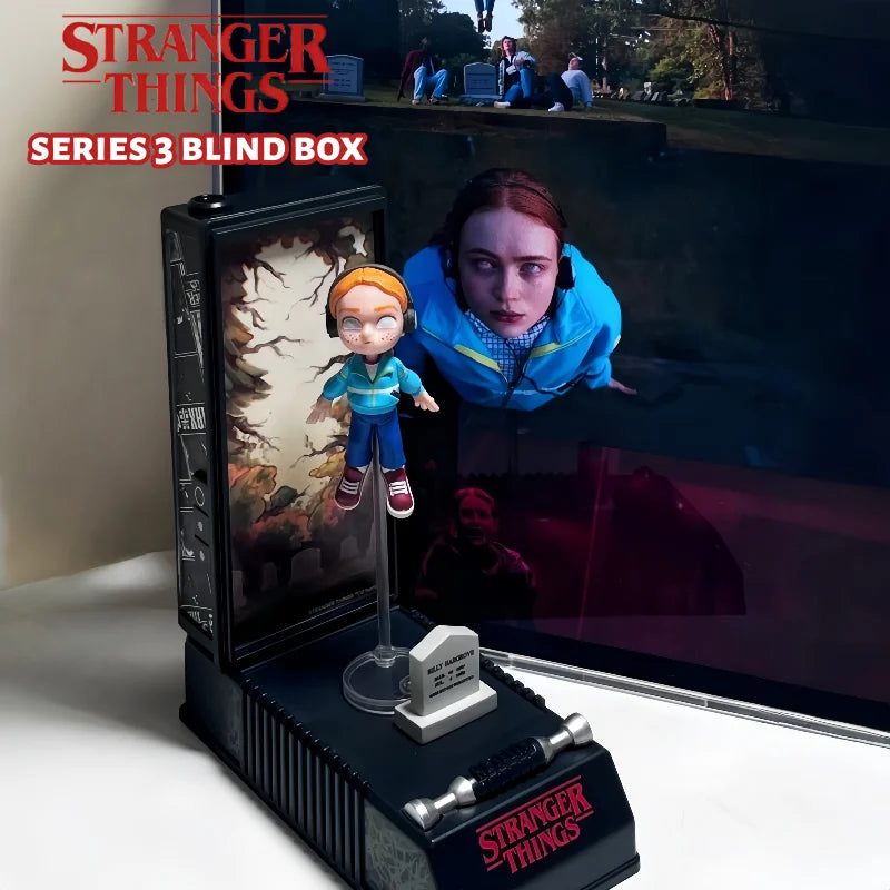 Stranger Things Upside Down Capsule Series 3 Blind Box Original Anime Figure Collectible PVC Model Max Eleven Merch Mystery Gift