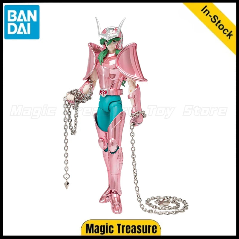 Original Bandai Saint Seiya Andromeda Shun Bronze Cloths 20th Anniversary Action Figure Model Toy Figure Gift