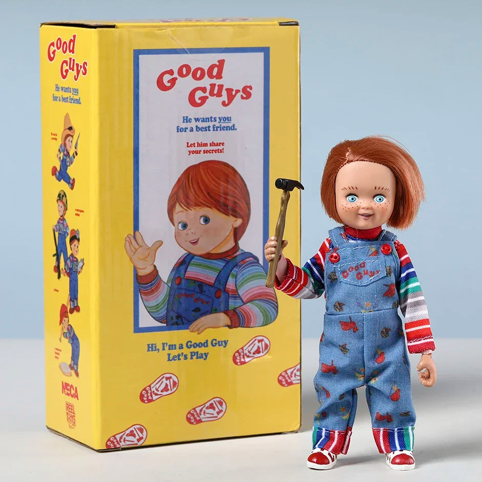 SCREAM FACTORY Kinderspiel BluRay Exklusive Good Guys CHUCKY Actionfigurensammlung Modellpuppe Spielzeuggeschenk