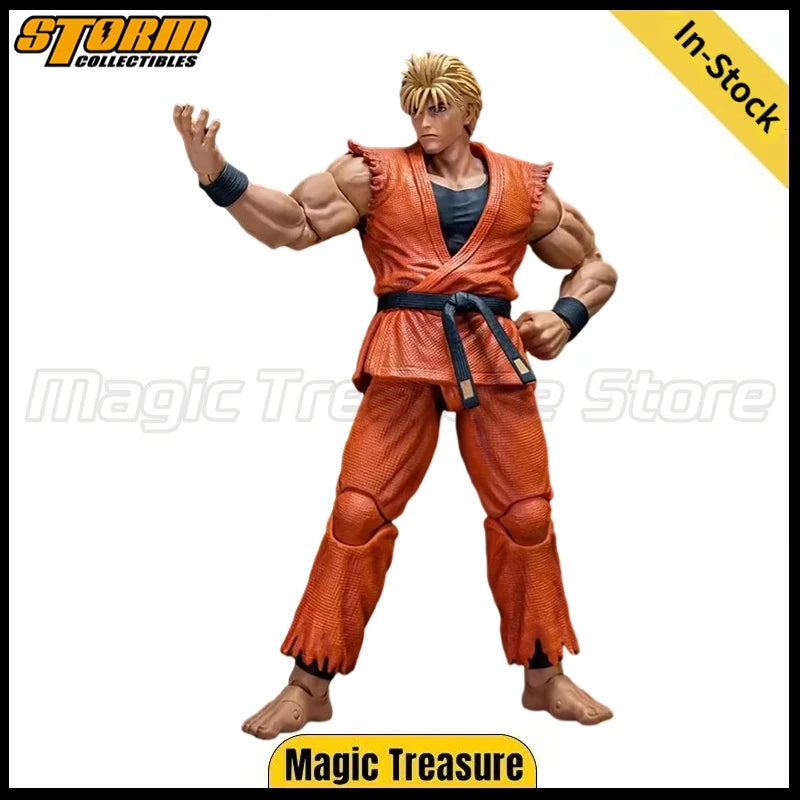 【MT】In Stock Original Storm Toys King of Fighters 98UM Ryo Sakazaki Complete Set of 6-inch Action Figure Model Toy Series