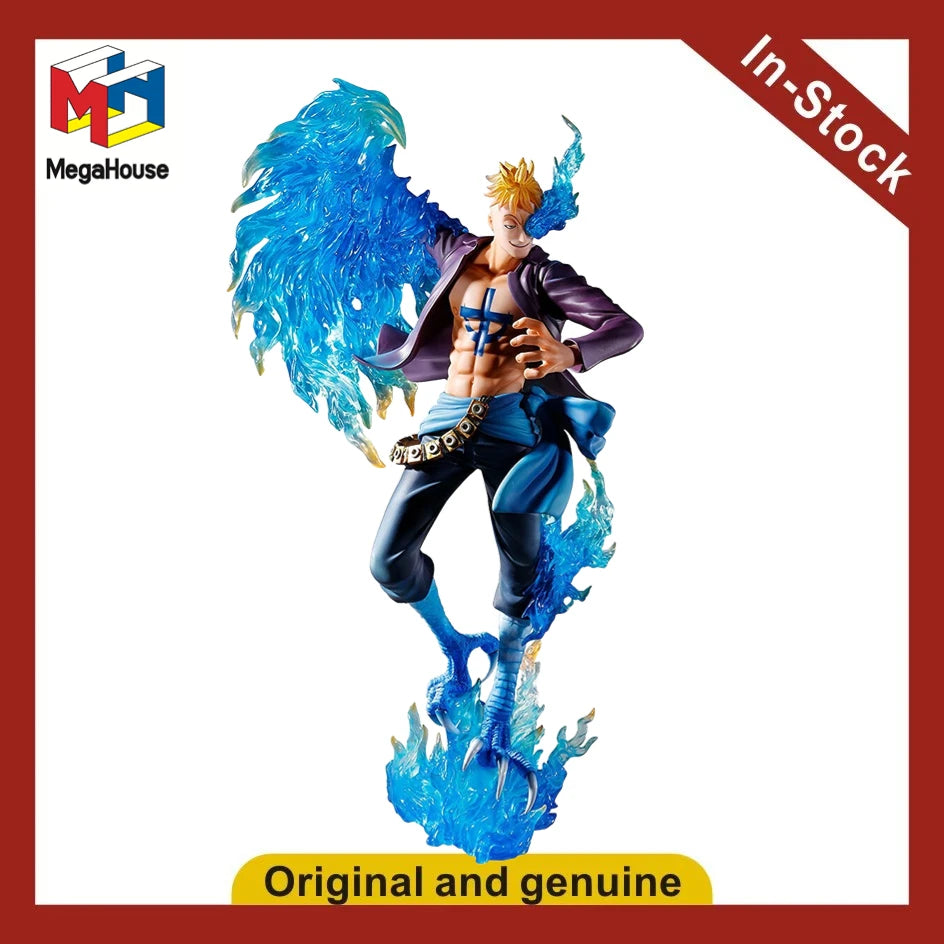 In Stock Megahouse pop Immortal Bird Marco Original Genuine Figures Anime Models Toys Collection Gifts