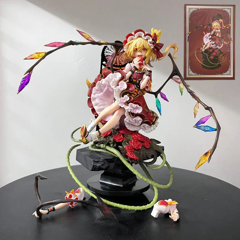 32cm Alter Touhou Project Remilia Scarlet Anime Figure Flandre Scarlet Action Figure Sakuya Izayoi Figurine Model Doll Toys Gift
