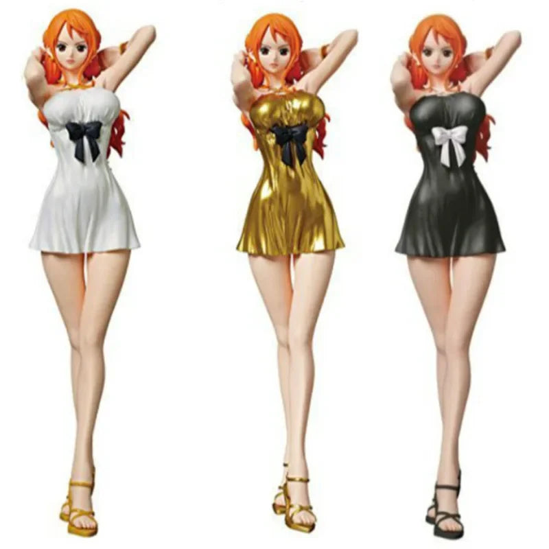 1pcs Piece beautiful Branpresto SC SCultures Jeans Nami Figure 17CM PVC Action Figure Toys