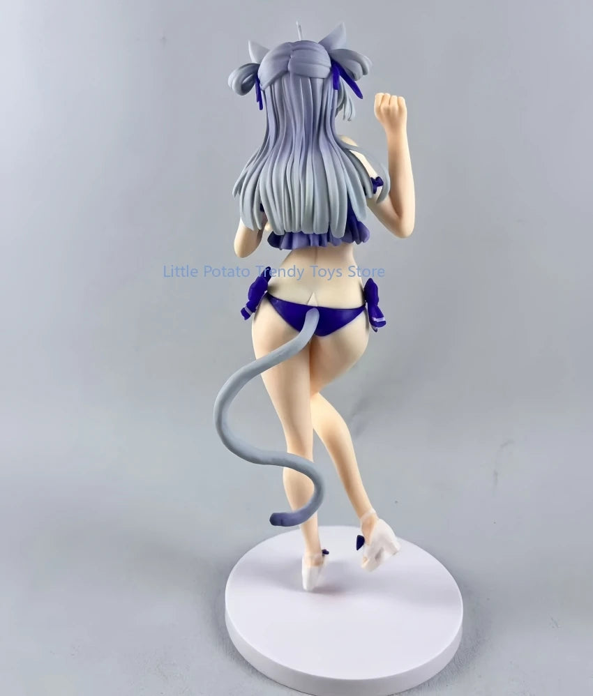 28CM Chou- Mocha Chou Cinnamon KoiKoi Koi Koi Seven Ver Girl Figure PVC Game Statue Anime Model Action Adult Doll Toys Gifts