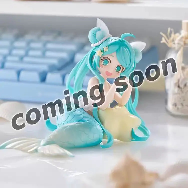 Furyu Original Hatsune Miku Collection Noodle Stopper Doll Series Anime Figure Action Figurine Model Figuarts Toys