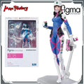 Max Factory Original Figma#408 D.Va Song Hana 140mm Anime Action Figures Toys for Boy Christmas Gift Collectible Model Ornaments