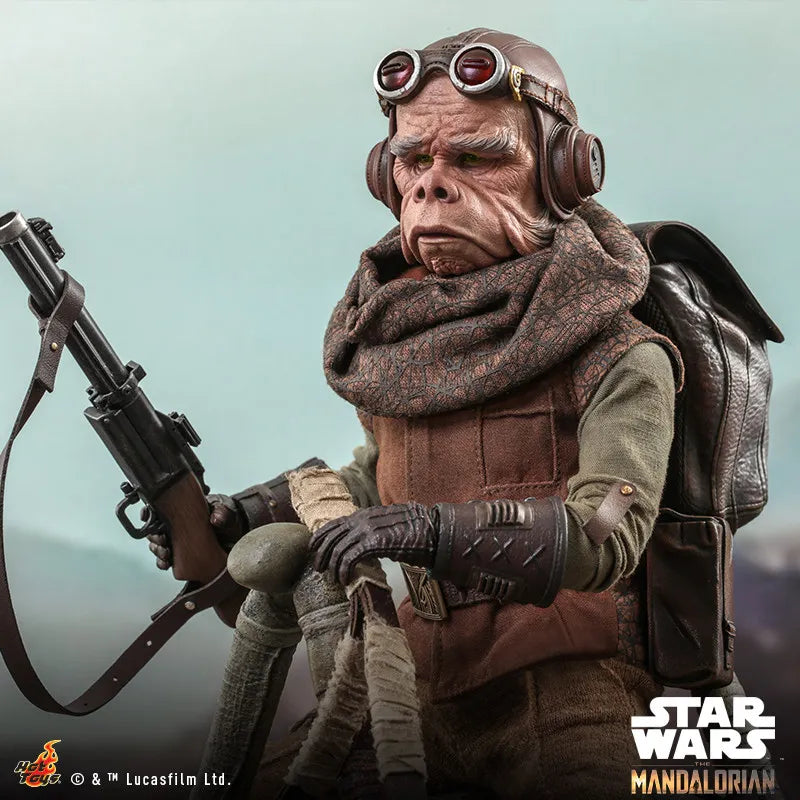 Hot Toys The Mandalorian TMS048 TMS049 Kuiil And Blurrg 1/6 Premium Action Set Film and Television Peripheral Collectibles