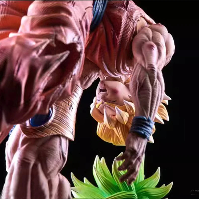 Dragon Ball Anime Figuren Broli Vs Goku 28cm Broly Figur PVC Gk Statue Modell Puppe Sammlung Desktop Ornament Kinderspielzeug Geschenke