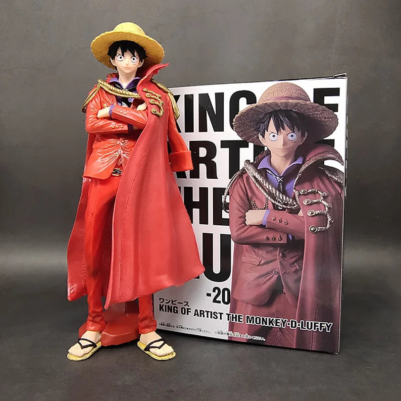 Bandai One Piece 25Cm Figuren Monkey D. Luffy Sonnengott Nika Actionfigur Luffy Figur PVC Modell Puppensammlung Spielzeug Geschenk Kinder